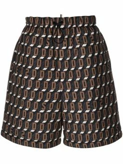 Dsquared2 short à motif D2