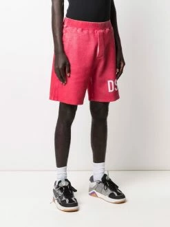 Dsquared2 short de sport à logo imprimé