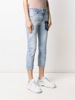 Dsquared2 jean court à poche contrastante