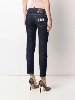 Dsquared2 jean skinny à taille basse