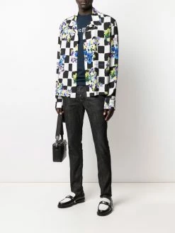 Dsquared2 jean skinny à effet usé