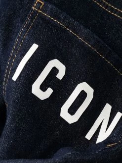 Dsquared2 jean skinny à logo imprimé