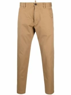 Dsquared2 pantalon chino à plaque logo