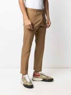 Dsquared2 pantalon chino à plaque logo