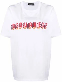 Dsquared2 t-shirt à logo imprimé