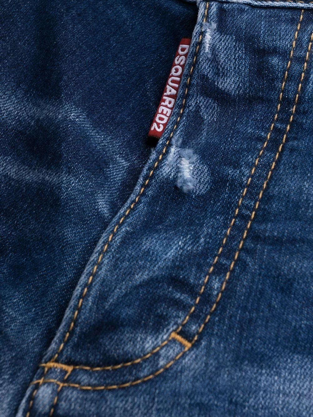 Dsquared2 Prix Préférentiel Jean Sailor à ourlet retroussé jeans slim homme 9 Dsquared2 jean Sailor à ourlet retroussé