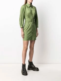 Dsquared2 Robe chemise à fronces Prix d’Amis robes de jour femme 11 Dsquared2 robe-chemise à fronces