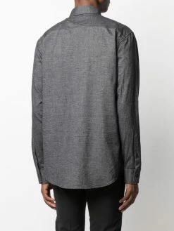 Dsquared2 chemise en serge à boutonnière