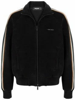 Dsquared2 veste de sport à bandes rayées