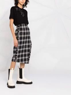 Dsquared2 t-shirt à perles brodées