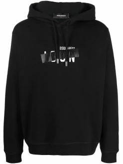 Dsquared2 hoodie à bandes logo
