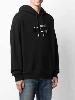 Dsquared2 hoodie à bandes logo