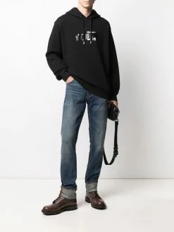 Dsquared2 hoodie à bandes logo