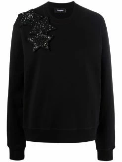 Dsquared2 sweat à perles brodées