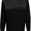 Dsquared2 pull à logo intarsia