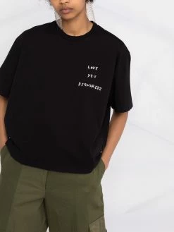 Dsquared2 t-shirt à logo brodé