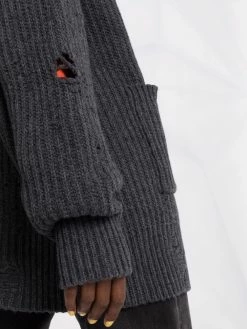 Dsquared2 cardigan à effet usé