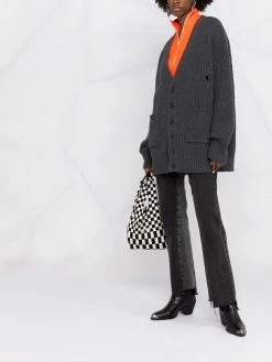 Dsquared2 cardigan à effet usé