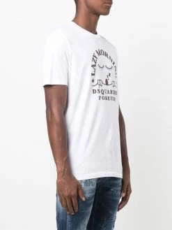 Dsquared2 t-shirt à imprimé Lazy Morning