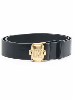 Dsquared2 ceinture à logo gravé