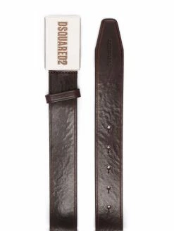 Dsquared2 ceinture à logo imprimé