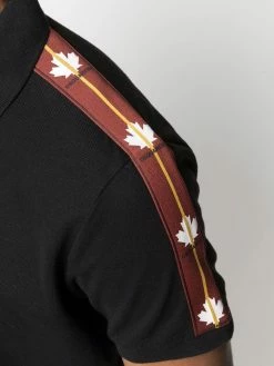 Dsquared2 polo à détails rayés