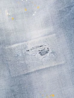 Dsquared2 jean skinny à effet délavé