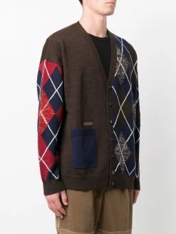 Dsquared2 cardigan à losanges