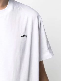 Dsquared2 t-shirt à slogan brodé