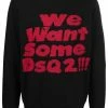 Dsquared2 pull à imprimé We Want Some Dsq2!!!