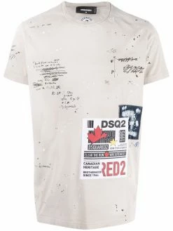 Dsquared2 t-shirt à patch logo