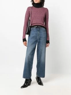 Dsquared2 pull en maille intarsia