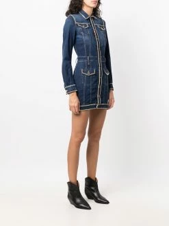Dsquared2 robe-chemise en jean