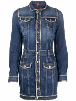 Dsquared2 robe-chemise en jean
