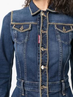 Dsquared2 robe-chemise en jean