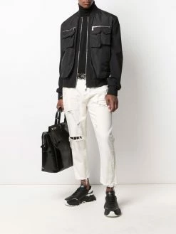 Dsquared2 veste bomber à poches plaquées