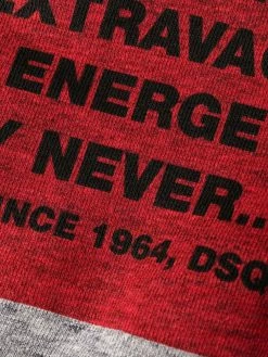 Dsquared2 pull à slogan imprimé