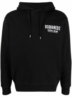 Dsquared2 hoodie à logo imprimé