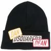 Dsquared2 bonnet en laine à patch logo
