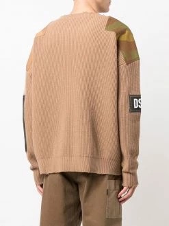 Dsquared2 pull à détail de patch