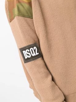 Dsquared2 pull à détail de patch