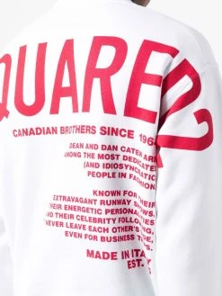 Dsquared2 Prix Ourlé Sweat à motif feuille d'érable sweats homme 11 Dsquared2 sweat à motif feuille d'érable