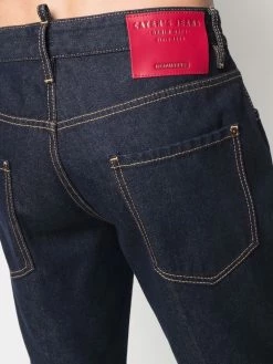 Dsquared2 jean court à ourlet retroussé