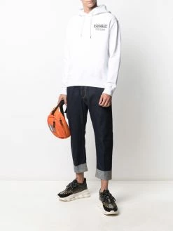 Dsquared2 jean court à ourlet retroussé