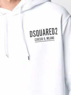 Dsquared2 hoodie à logo imprimé