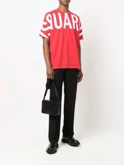 Dsquared2 t-shirt oversize à logo imprimé