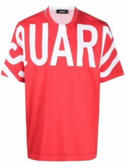 Dsquared2 t-shirt oversize à logo imprimé