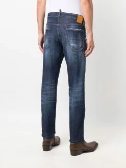 Dsquared2 jean à effet délavé