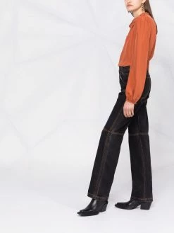 Dsquared2 blouse à manches bouffantes