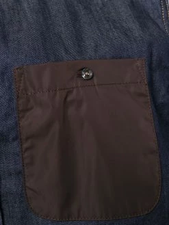 Dsquared2 chemise en jean à design patchwork